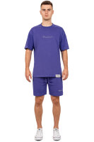 Regular Fit Shorts Herren Marken-Stick 23RS043 Light Purple 5XL
