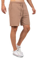 Reichstadt Herren Regular Fit Kurze Hose Marken-Stick 23RS043 Warm Brown S