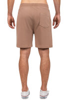 Regular Fit Shorts Herren Marken-Stick 23RS043 Warm Brown 4XL