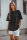 Oversized T-Shirt Damen Brand Stick23RSW044 Black XL