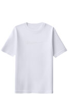 Reichstadt Damen Oversized Kurzarmshirt Brand Stick 23RSW044 White XS