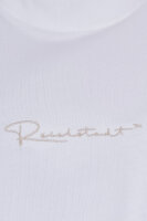Reichstadt Damen Oversized Kurzarmshirt Brand Stick 23RSW044 White XS