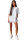 Reichstadt Damen Oversized Kurzarmshirt Brand Stick 23RSW044 White XS