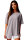Oversized T-Shirt Damen Brand Stick23RSW044 Dark Grey XS