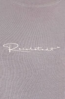 Reichstadt Damen Oversized Kurzarmshirt Brand Stick 23RSW044 Dark Grey M