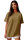Reichstadt Damen Oversized Kurzarmshirt Brand Stick 23RSW044 Khaki XS