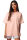 Reichstadt Damen Oversized Kurzarmshirt Brand Stick 23RSW044 Old Pink L