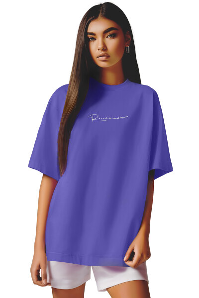 Oversized T-Shirt Damen Brand Stick23RSW044 Light Purple M