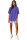 Reichstadt Damen Oversized Kurzarmshirt Brand Stick 23RSW044 Light Purple L