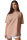 Damen Oversized T-Shirt 23RSW044 Warm Brown M