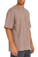 Reichstadt Herren Relaxed Fit Kurzarmshirt 23RS041 Warm Brown XL