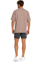 Reichstadt Herren Relaxed Fit Kurzarmshirt 23RS041 Warm Brown XL