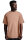 Relaxed Fit T-Shirt Herren  23RS041 Warm Brown XL