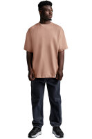 Reichstadt Herren Relaxed Fit Kurzarmshirt 23RS041 Warm Brown 5XL