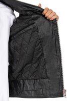 Reichstadt Herren Regular Fit Kunstlederweste RS006W PU Black XXL