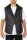 Reichstadt Herren Regular Fit Kunstlederweste RS006W PU Black XXL