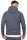 Regular Fit Hoodie Herren Marken-Stick 23RS034 Anthracite S