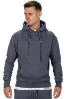 Regular Fit Hoodie Herren Marken-Stick 23RS034 Anthracite M