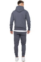 Regular Fit Hoodie Herren Marken-Stick 23RS034 Anthracite 4XL