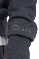 Reichstadt Herren Regular Fit Hoodie Marken-Stick 23RS034 Anthracite 4XL