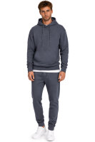 Reichstadt Herren Regular Fit Hoodie Marken-Stick 23RS034 Anthracite 4XL