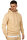 Regular Fit Hoodie Herren Marken-Stick 23RS034 Beige XS