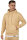 Reichstadt Herren Regular Fit Hoodie Marken-Stick 23RS034 Beige XL