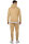Regular Fit Hoodie Herren Marken-Stick 23RS034 Beige 4XL