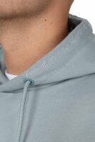 Reichstadt Herren Regular Fit Hoodie Marken-Stick 23RS034 Grey L