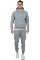 Regular Fit Hoodie Herren Marken-Stick 23RS034 Grey 4XL