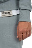 Reichstadt Herren Regular Fit Hoodie Marken-Stick 23RS034 Grey 4XL