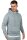 Regular Fit Hoodie Herren Marken-Stick 23RS034 Grey 5XL