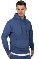 Regular Fit Hoodie Herren Marken-Stick 23RS034 Dark Blue S