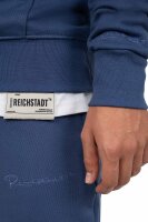Regular Fit Hoodie Herren Marken-Stick 23RS034 Dark Blue XL