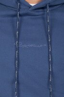 Regular Fit Hoodie Herren Marken-Stick 23RS034 Dark Blue 4XL