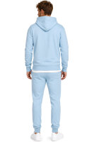 Reichstadt Herren Regular Fit Hoodie Marken-Stick 23RS034 Baby Blue L