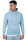 Reichstadt Herren Regular Fit Hoodie Marken-Stick 23RS034 Baby Blue 3XL