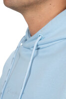 Reichstadt Herren Regular Fit Hoodie Marken-Stick 23RS034 Baby Blue 4XL