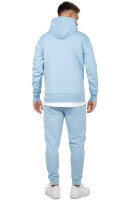 Regular Fit Hoodie Herren Marken-Stick 23RS034 Baby Blue 5XL