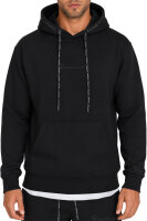 Reichstadt Herren Regular Fit Hoodie Marken-Stick 23RS034 Black M