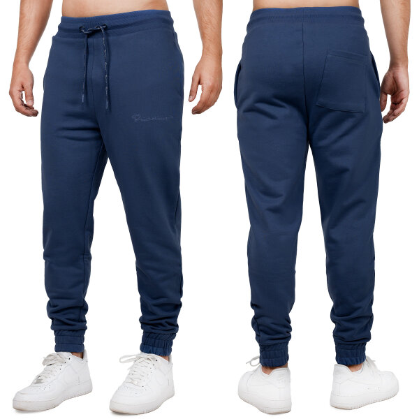 Reichstadt Herren Regular Fit Sporthose Marken-Stick 23RS035 Dark Blue 3XL
