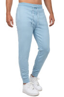 Reichstadt Herren Regular Fit Sporthose Marken-Stick 23RS035 Baby Blue 5XL