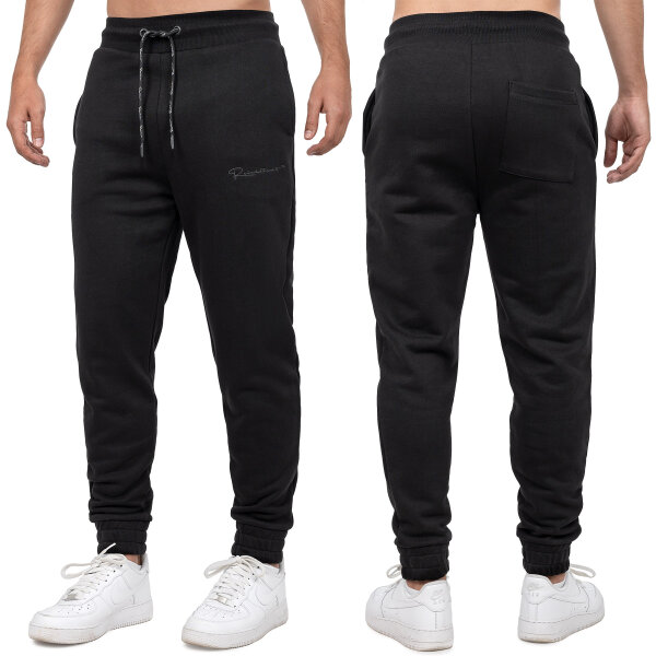 Reichstadt Herren Regular Fit Sporthose Marken-Stick 23RS035 Black XS