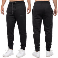 Reichstadt Herren Regular Fit Sporthose Marken-Stick 23RS035 Black 4XL