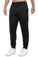 Reichstadt Herren Regular Fit Sporthose Marken-Stick 23RS035 Black 4XL