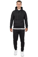 Reichstadt Herren Regular Fit Sporthose Marken-Stick 23RS035 Black 5XL