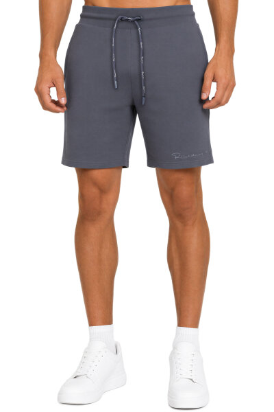 Reichstadt Herren Regular Fit Kurze Hose Marken-Stick 23RS036 Anthracite XS