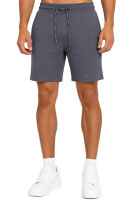 Reichstadt Herren Regular Fit Kurze Hose Marken-Stick 23RS036 Anthracite XS