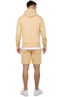 Regular Fit Shorts Herren Marken-Stick 23RS036 Beige M