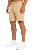 Reichstadt Herren Regular Fit Kurze Hose Marken-Stick 23RS036 Beige L